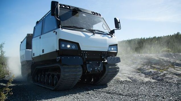 Mỹ mang thiết giáp địa hình Beowulf BVS10 đến Bắc Cực cạnh tranh với Nga