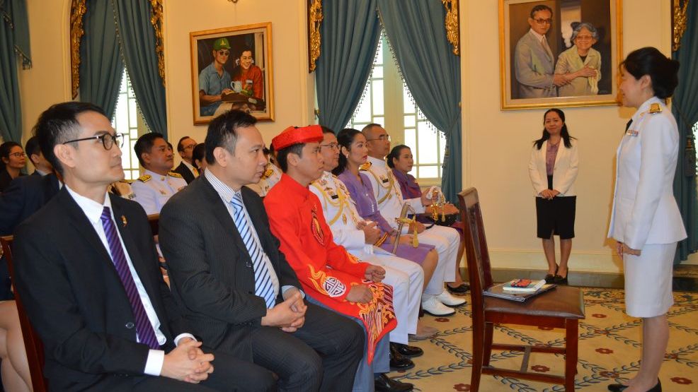 Thầy giáo trẻ tỉnh Hậu Giang nhận Giải thưởng Công chúa Thái Lan