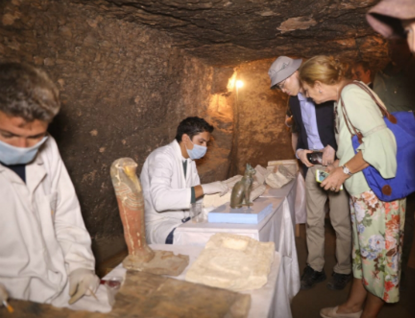 Ai Cập tiếp tục phát hiện thêm nhiều ngôi mộ từ thời cổ đại