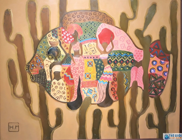 ‘Giao mùa’ cùng 20 họa sỹ của UNESCO Mỹ thuật Hà Nội giao mua cung 20 hoa sy cua unesco my thuat ha noi