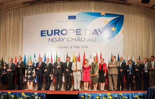 Kỷ niệm 68 năm Ngày châu Âu tại Hà Nội