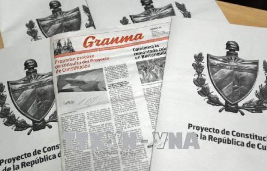 Cuba thông báo quy trình lấy ý kiến người dân về dự thảo Hiến pháp mới