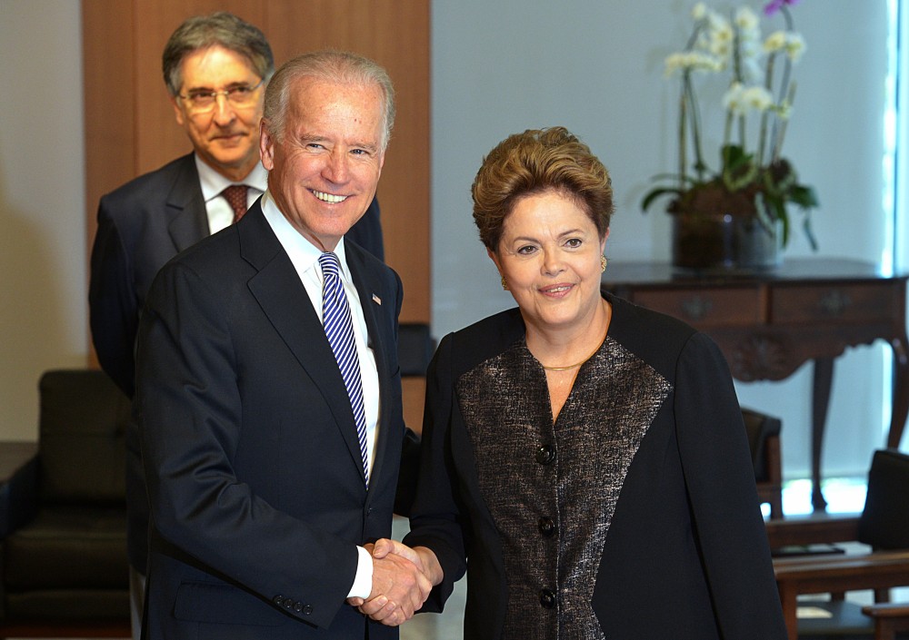 Ông Joe Biden và bà Dilma Rousseff trong một cuộc gặp năm 2013. (Nguồn: Agencia Brasil) Ông Joe Biden và bà Dilma Rousseff trong một cuộc gặp năm 2013. (Nguồn: Agencia Brasil)