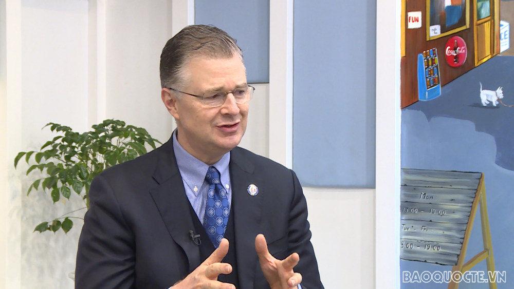 Đại sứ Hoa Kỳ tại Việt Nam Daniel Kritenbrink: Năm thành công của quan hệ Việt Nam-Hoa Kỳ Đại sứ Hoa Kỳ tại Việt Nam Daniel Kritenbrink: Năm thành công của quan hệ Việt Nam-Hoa Kỳ