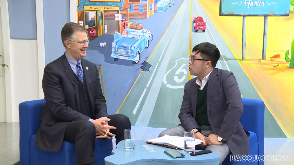 Đại sứ Hoa Kỳ tại Việt Nam Daniel Kritenbrink: Năm thành công của quan hệ Việt Nam-Hoa Kỳ Đại sứ Hoa Kỳ tại Việt Nam Daniel Kritenbrink: Năm thành công của quan hệ Việt Nam-Hoa Kỳ