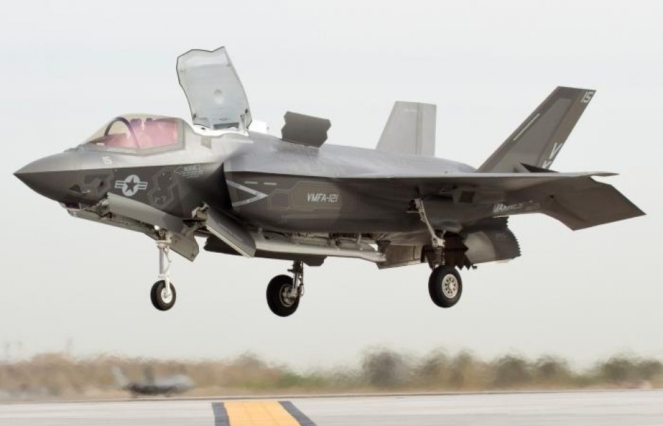 Máy bay tàng hình của Mỹ diễn tập ở Hàn Quốc