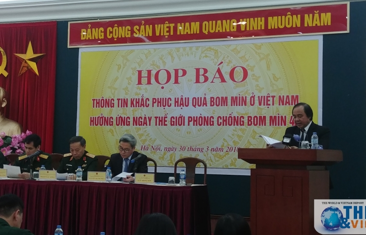 Tích cực triển khai các hoạt động khắc phục hậu quả bom mìn