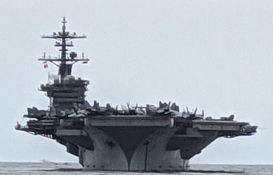 Nhóm tàu sân bay Theodore Roosevelt của Hoa Kỳ cập cảng Đà Nẵng