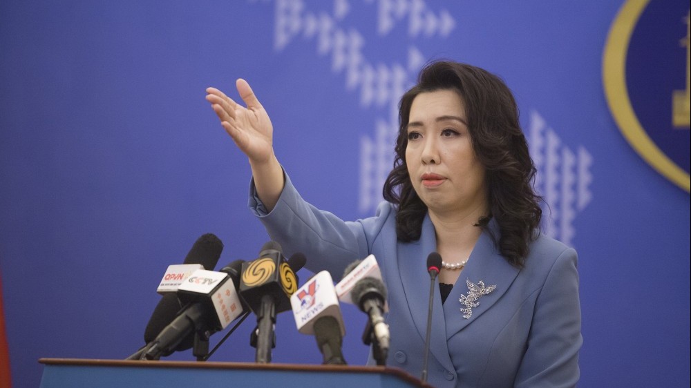 Việt Nam phản đối hành động vi phạm chủ quyền đối với quần đảo Hoàng Sa, Trường Sa