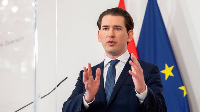 Thủ tướng Áo Sebastian Kurz là một trong những người đầu tiên chỉ trích EU về tính trạng phân bổ vaccine Covid-19 không công bằng.(Nguồn: GMX)