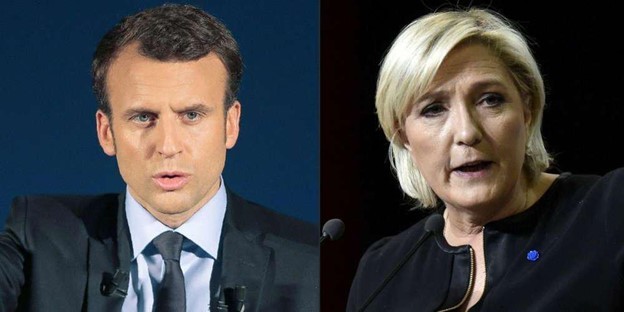 (04.13) Ông Macron và bà Le Pen tái đấu trong vòng hai bầu cử tổng thống Pháp năm 2022 (Nguồn: Sudouest.fr) (04.13) Ông Macron và bà Le Pen tái đấu trong vòng hai bầu cử tổng thống Pháp năm 2022 (Nguồn: Sudouest.fr)