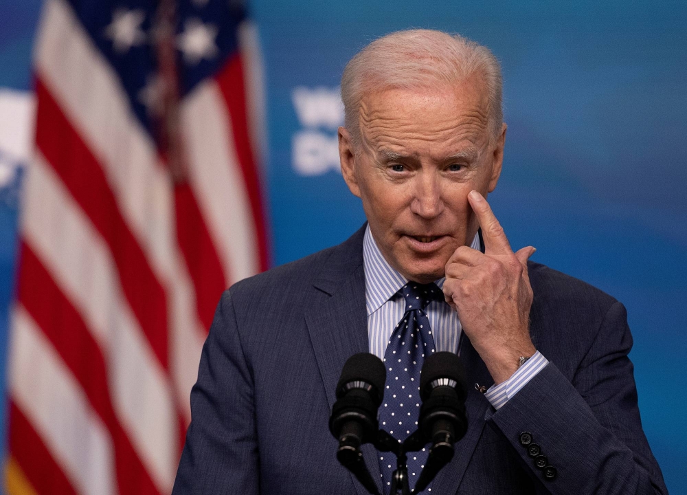 (06.04) Tổng thống Joe Biden trong phát biểu về phân phối vaccine Covid-19 sáng ngày 3/6 (theo giờ địa phương). (Nguồn: Reuters)