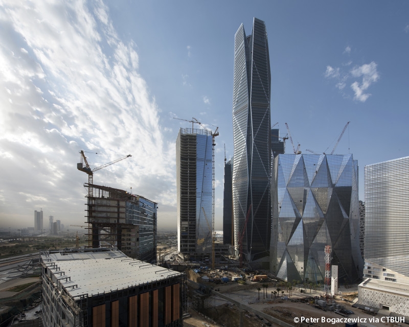 (06.23) Trụ sở Quỹ Đầu tư công (PIF) của Saudi Arabia tại Riyadh. (Nguồn: CTBUH) (06.23) Trụ sở Quỹ Đầu tư công (PIF) của Saudi Arabia tại Riyadh. (Nguồn: CTBUH)