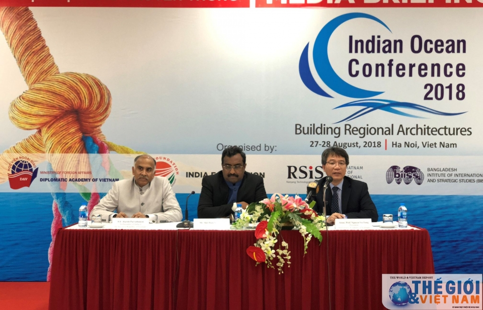 Hội thảo Ấn Độ Dương lần thứ ba hướng tới xây dựng kiến trúc khu vực