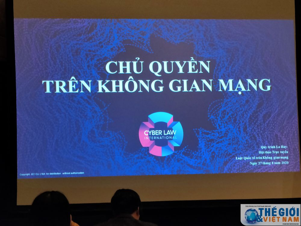 Hội thảo Trực tuyến về Luật quốc tế về không gian mạng - tính cấp thiết toàn cầu trong đảm bảo quyền con người