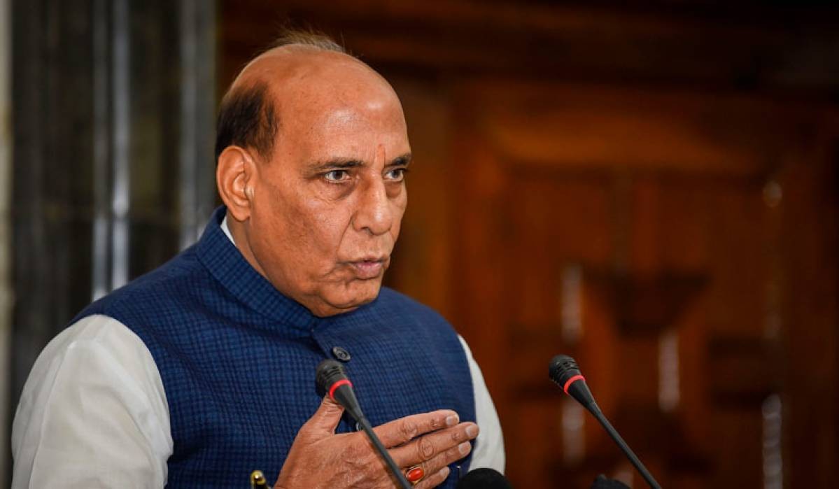 (11.21) Bộ trưởng Quốc phòng Ấn Độ Rajnath Singh. (Nguồn: Free Press Journal) (11.21) Bộ trưởng Quốc phòng Ấn Độ Rajnath Singh. (Nguồn: Free Press Journal)