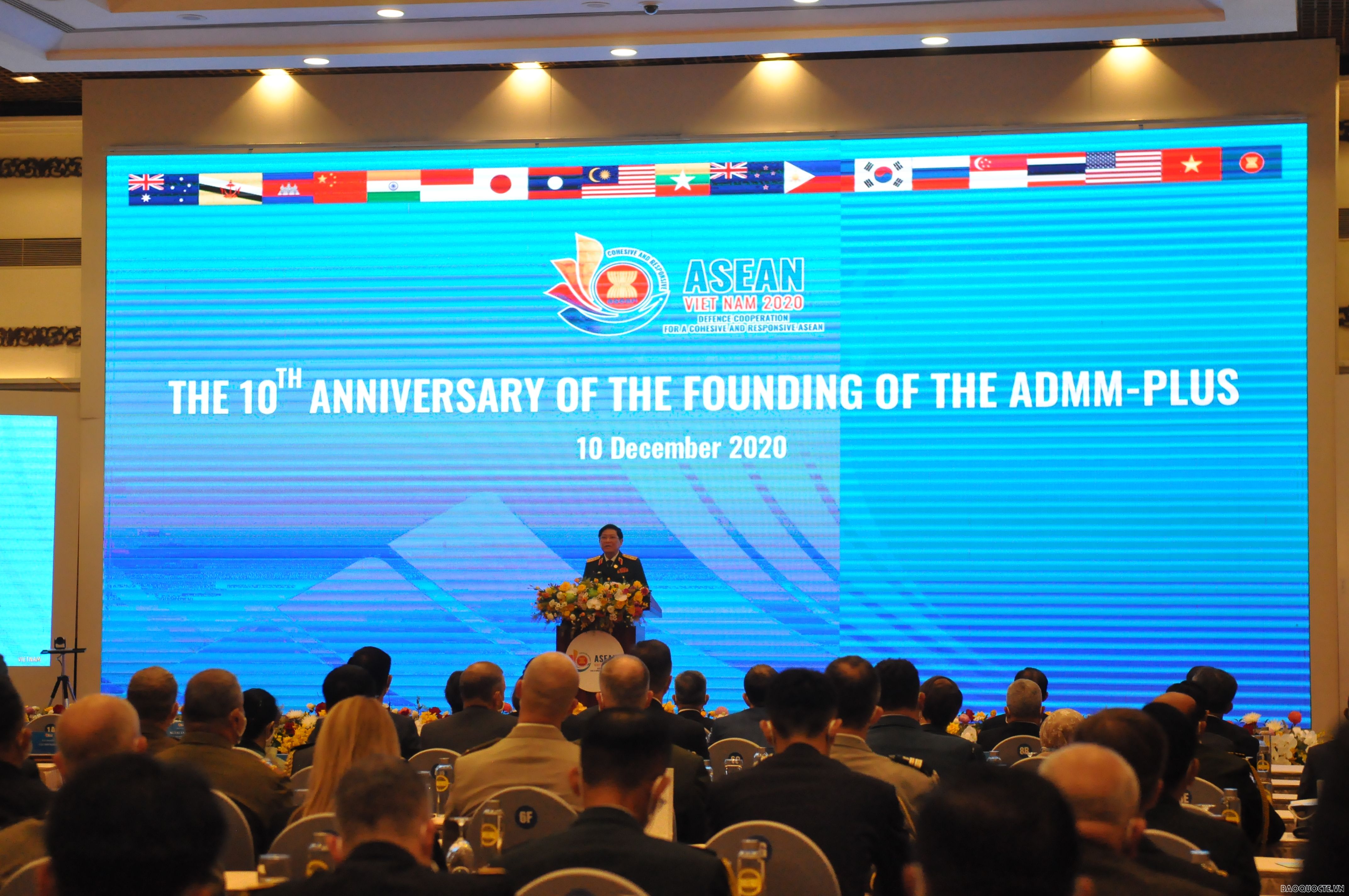 (12.10) Toàn cảnh lễ kỷ niệm. (Ảnh: Minh Quân) (12.10) Toàn cảnh lễ kỷ niệm. (Ảnh: Minh Quân)