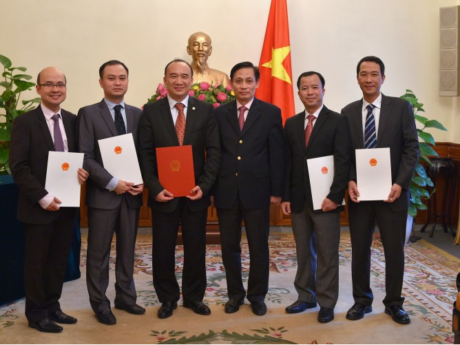 Bộ Ngoại giao trao quyết định bổ nhiệm cấp Vụ