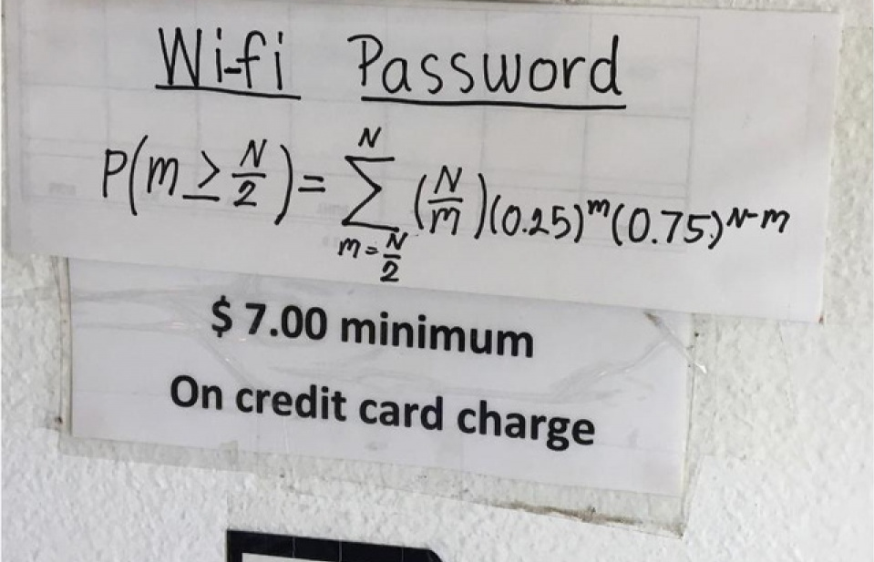 Dùng wifi "chùa" cũng cần giỏi Toán
