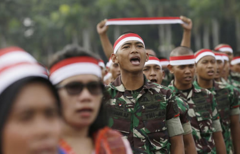 Indonesia: Hàng chục ngàn người biểu tình phản đối Thống đốc Jakarta