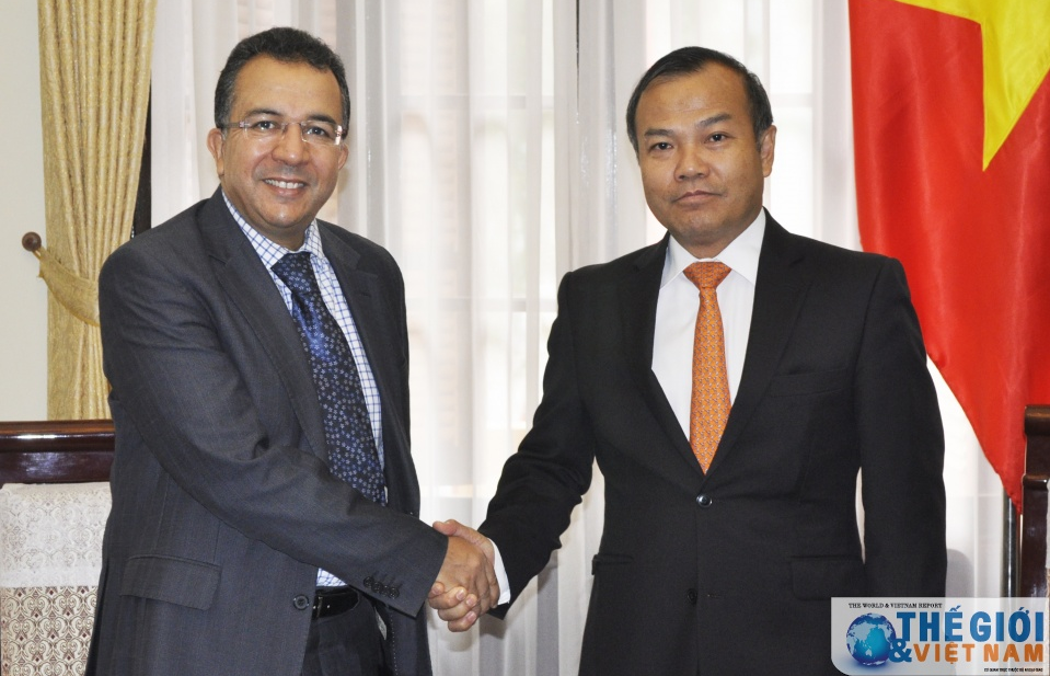 Đại sứ Morocco chào xã giao Lãnh đạo Bộ Ngoại giao