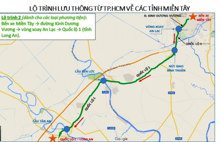 Từ TP. HCM về quê ăn Tết, đi lộ trình nào để không kẹt xe?
