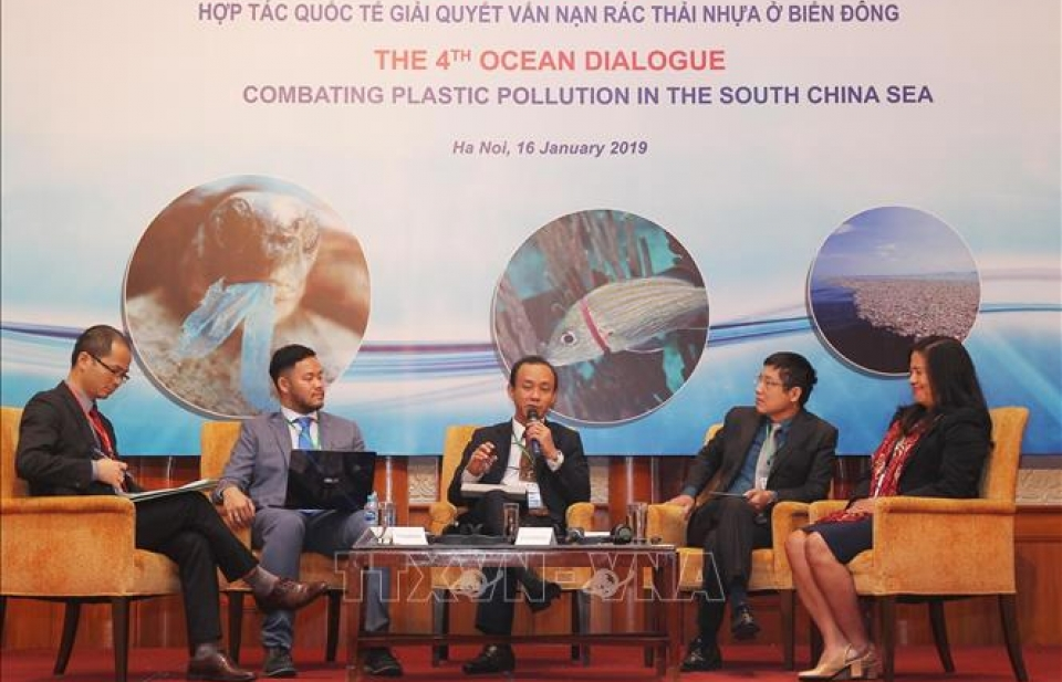 Hợp tác quốc tế giải quyết vấn nạn rác thải nhựa ở Biển Đông