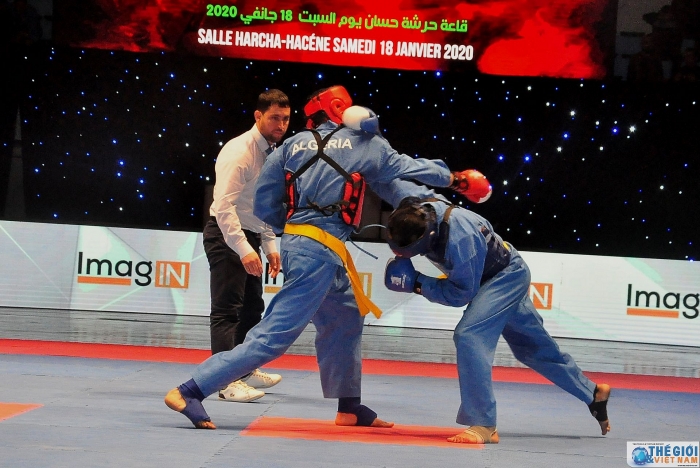 algeria to chuc giai vo dich quoc gia vovinam viet vo dao lan thu 17
