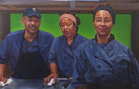 Đại học danh tiếng của Mỹ trưng bày tranh chân dung các nhân viên 'thầm lặng'