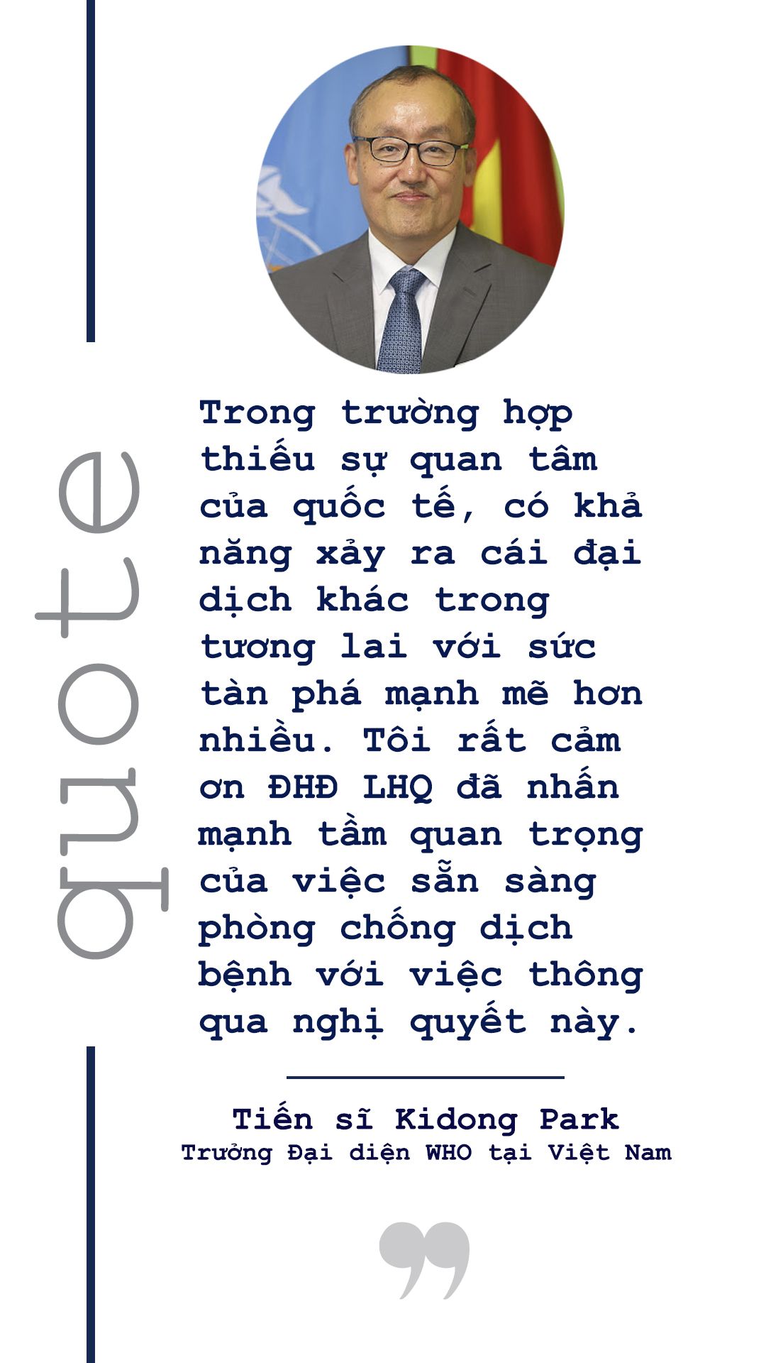NHÀ NGOẠI GIAO KỂ CHUYỆN: Ngày quốc tế sẵn sàng phòng chống dịch bệnh và bài học dung hòa lợi ích (Kỳ 1)