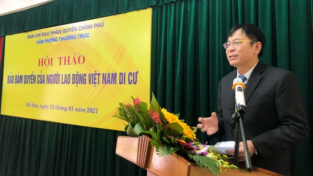 Đảm bảo quyền của người lao động Việt Nam di cư, phòng chống buôn bán người