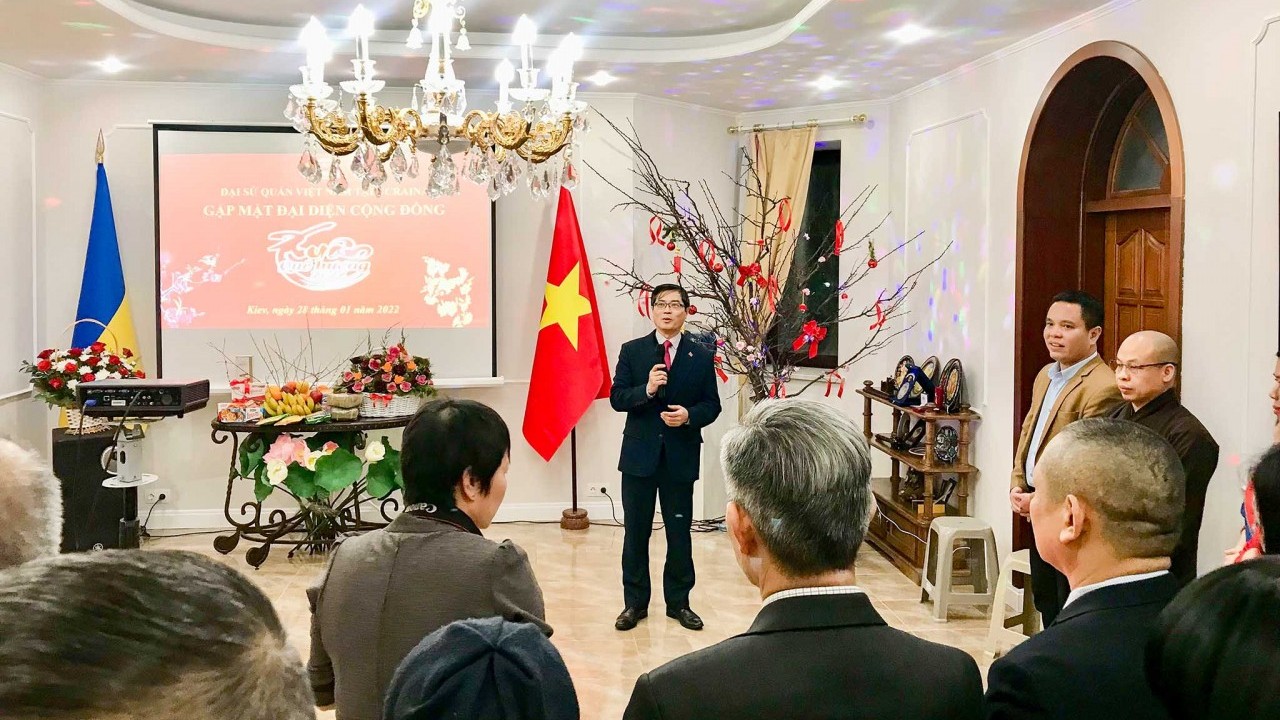 Đại sứ quán Việt Nam tại Ukraine tổ chức chương trình Xuân Quê hương 2022