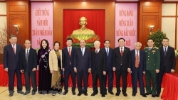 Tổng Bí thư Nguyễn Phú Trọng chúc Tết lãnh đạo, nguyên lãnh đạo Đảng, Nhà nước