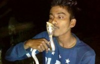 my phat hien ran 2 dau 2 tim cuc ky hiem gap