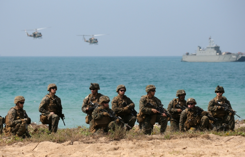 Mỹ, Hàn Quốc và Thái Lan tập trận đổ bộ