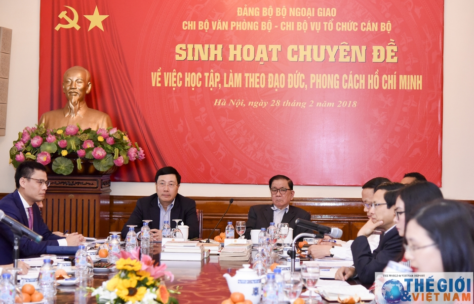 Muốn trở thành nhà ngoại giao giỏi cần phải học tập Bác Hồ