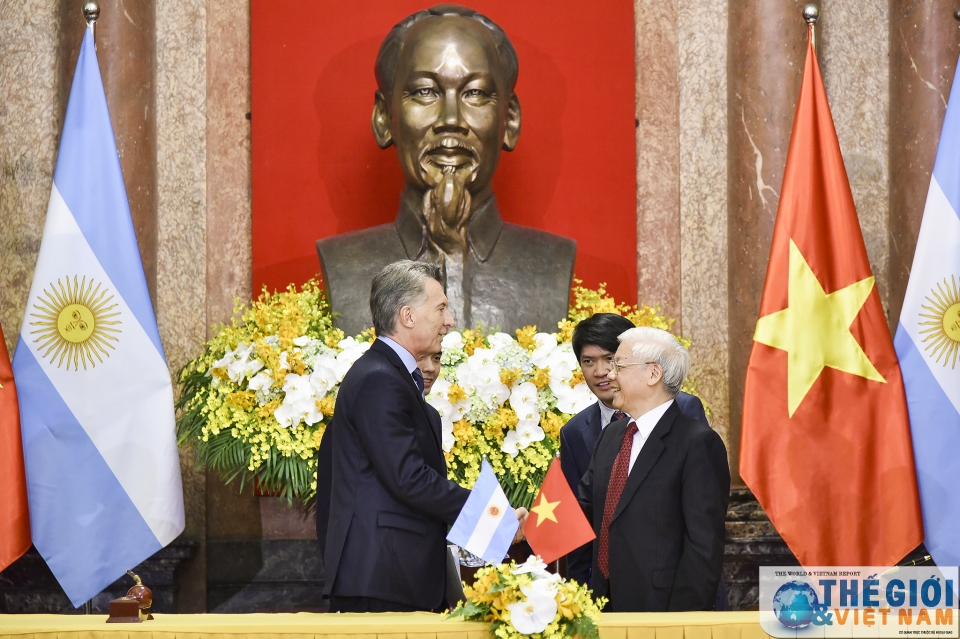 tong thong cong hoa argentina ket thuc chuyen tham toi viet nam