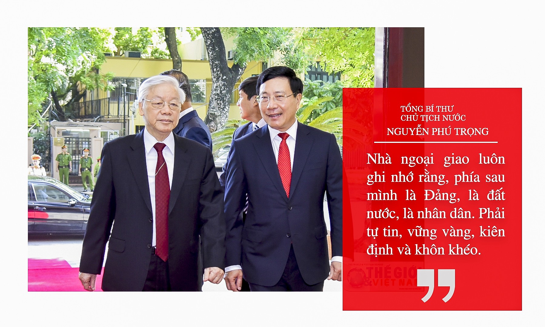 Hướng tới nền ngoại giao toàn diện, hiện đại và những kỳ vọng đối với cán bộ ngoại giao tương lai