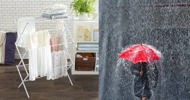 Mẹo cứu cánh giúp quần áo nhanh khô, hết ám mùi vào ngày nồm ẩm ướt Mẹo vặt giúp quần áo nhanh khô, hết ám mùi vào ngày nồm ẩm ướt