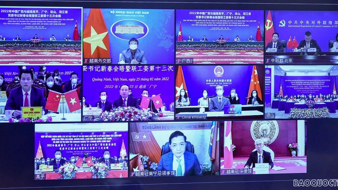 Gặp gỡ đầu Xuân giữa các tỉnh biên giới Việt Nam và Trung Quốc