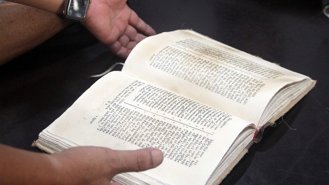 Mục sở thị cuốn sách in chữ quốc ngữ đầu tiên của Việt Nam