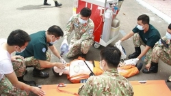 Khai mạc huấn luyện thực hành tổng hợp cho Bệnh viện dã chiến cấp 2 số 4