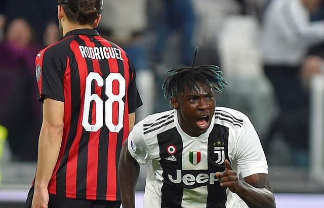 Moise Kean tiếp tục là người hùng, Juventus ngược dòng hạ AC Milan