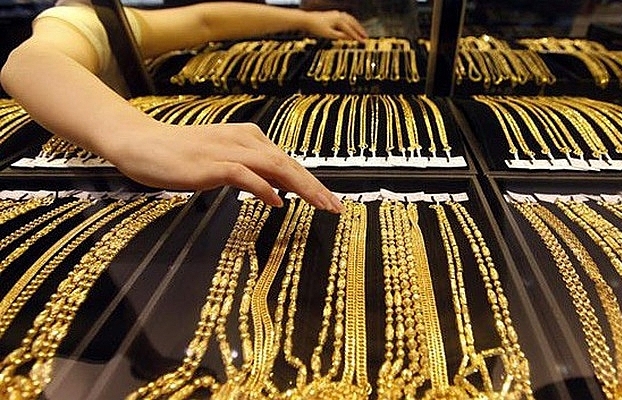 Giá vàng trong nước tuần qua chạm mức thấp nhất của 3 tháng