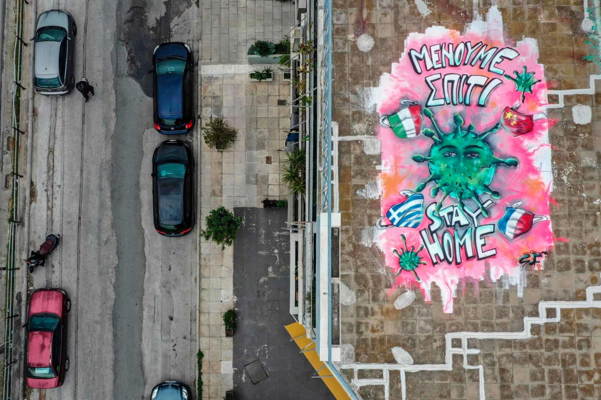 nghe thuat duong pho giua dai dich covid 19