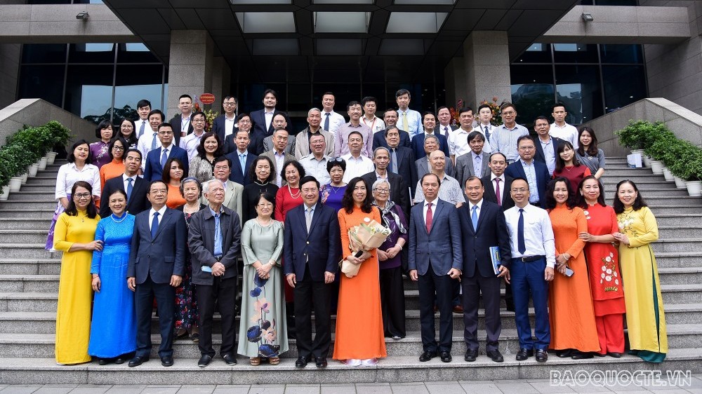 Vụ Thông tin Báo chí gặp mặt các thế hệ cán bộ nhân kỷ niệm 75 năm thành lập