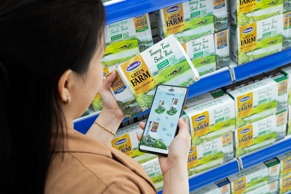 Sản phẩm sữa tươi Green Farm mới được Vinamilk giới thiệu vào đầu năm 2021 thu hút được sự quan tâm của người tiêu dùng Sản phẩm sữa tươi Green Farm mới được Vinamilk giới thiệu vào đầu năm 2021 thu hút được sự quan tâm của người tiêu dùng