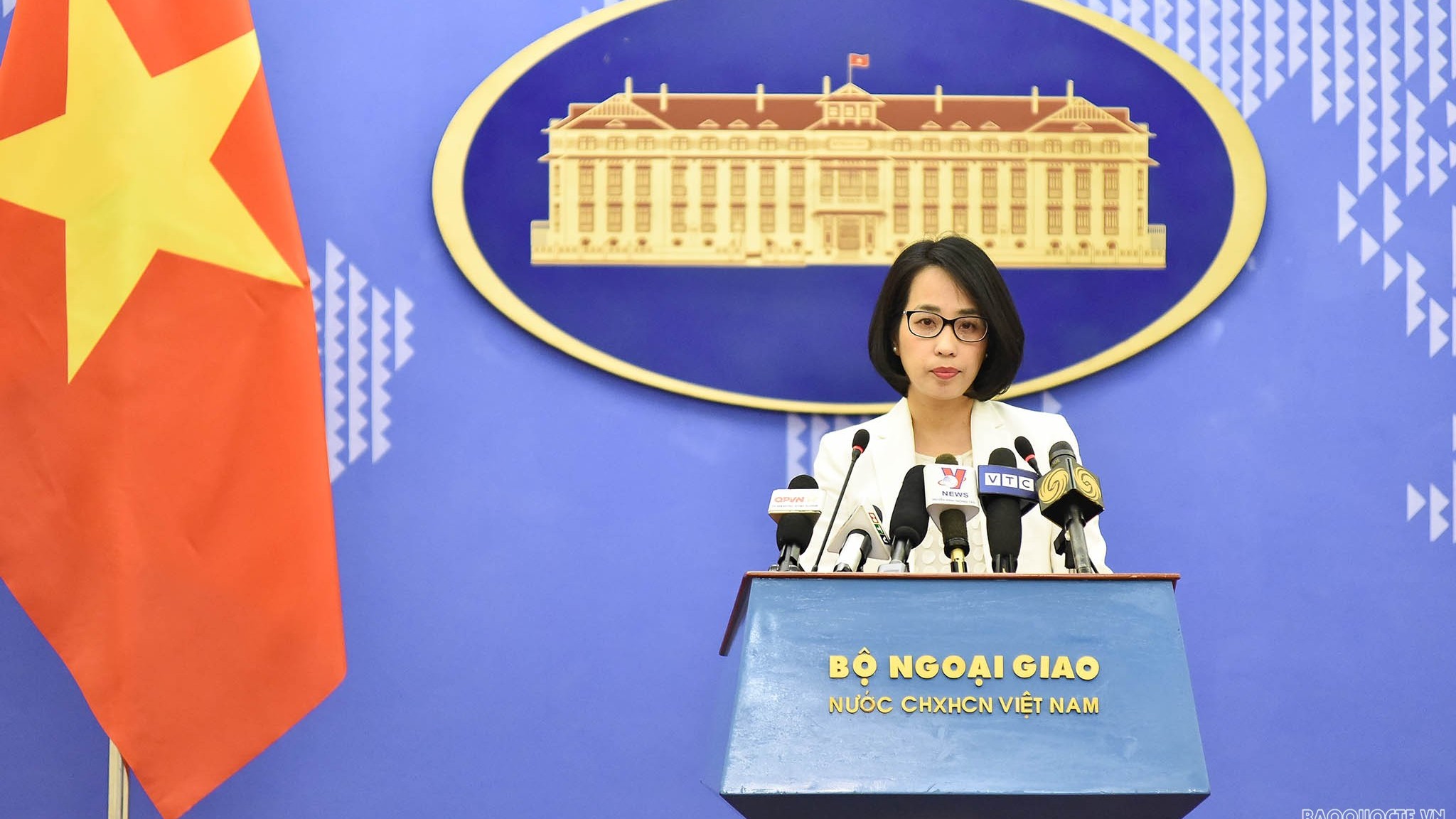 Bộ Ngoại giao thông tin về giao lưu quốc phòng Việt Nam – Trung Quốc