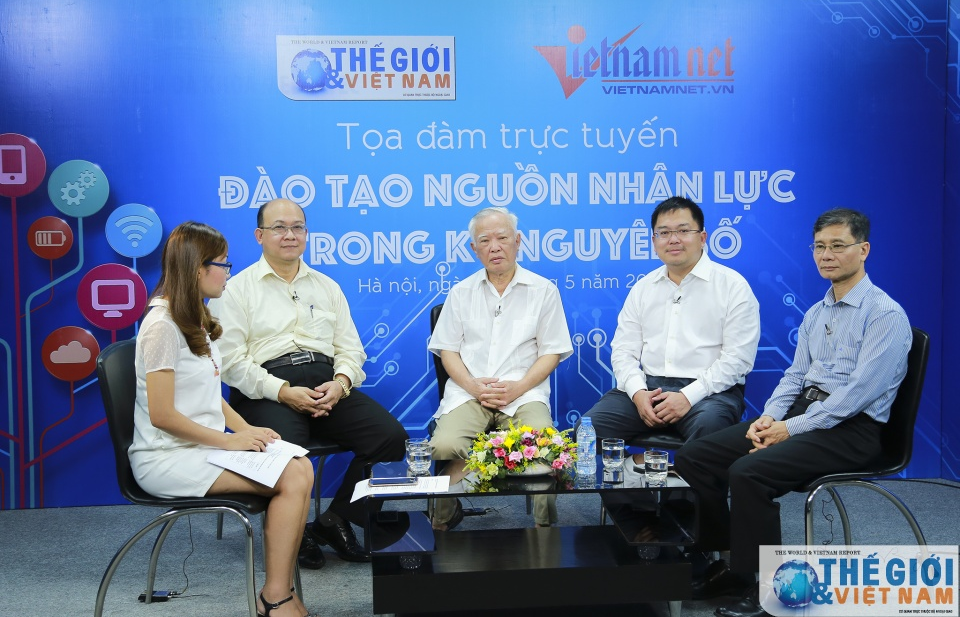 (Trực tuyến) Tọa đàm Đào tạo nguồn nhân lực trong kỷ nguyên số