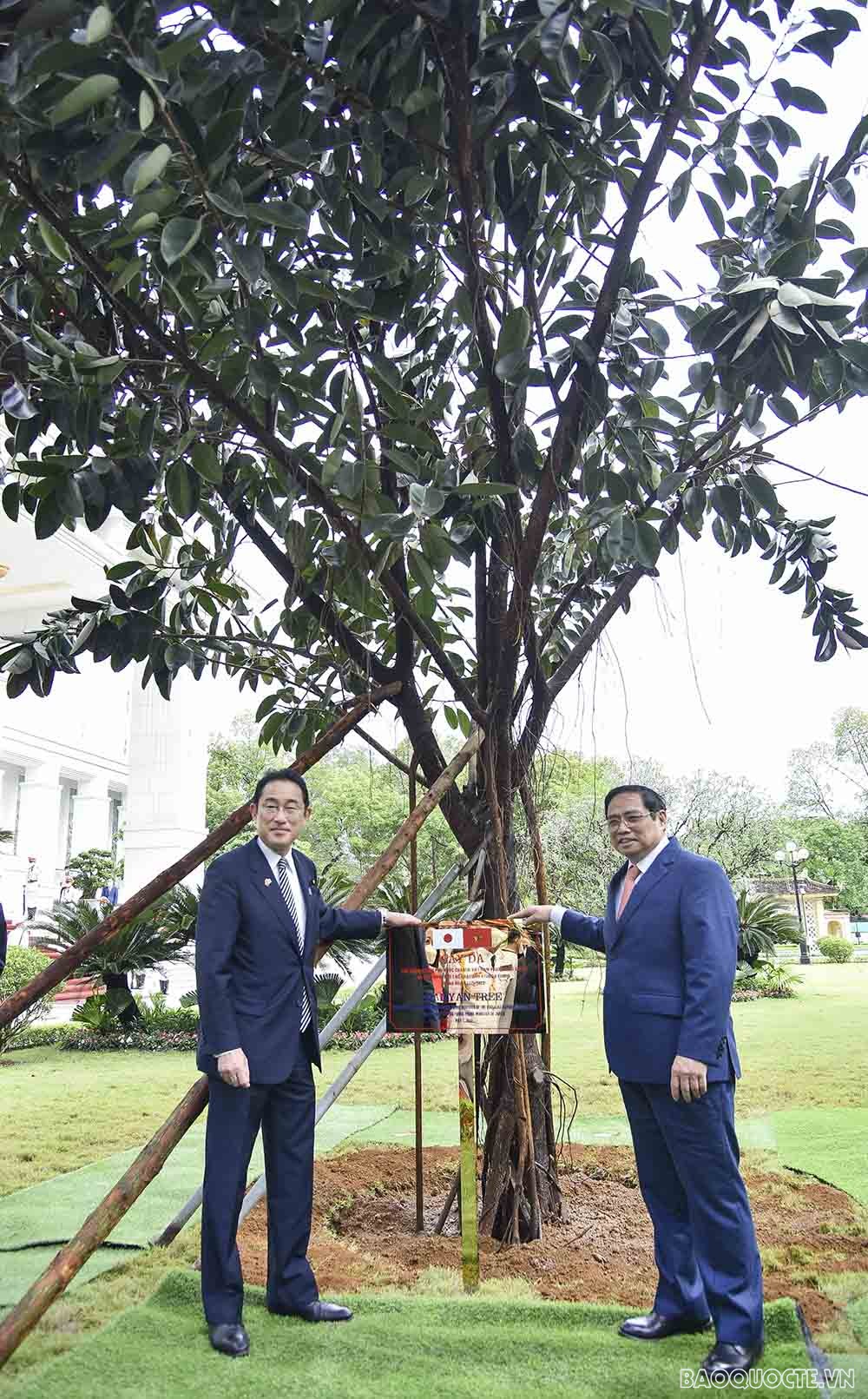 Lễ đón chính thức Thủ tướng Nhật Bản Kishida Fumio tại Phủ Chủ tịch